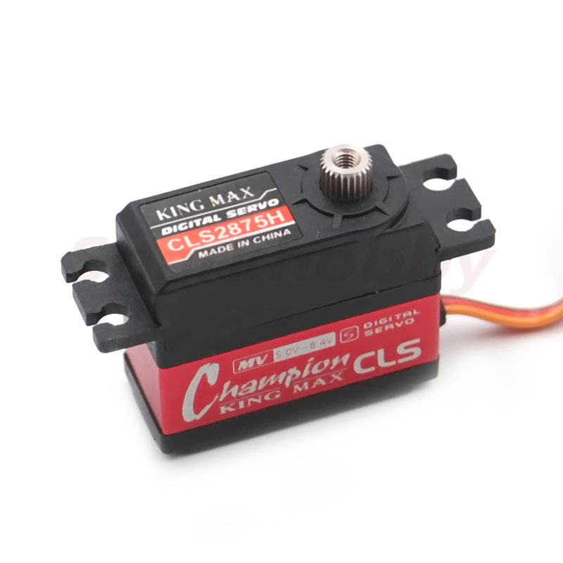 1PC KINGMAX CLS2875H 28g 11kg. - 6S Lipo Battery 22.2V 5000Mah のレビューと価格